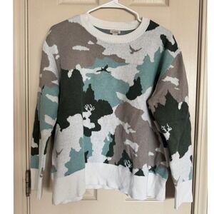 Women's Camouflage Sweater
